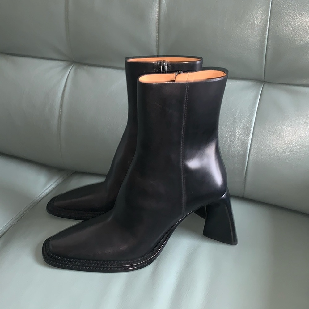 Alexander Wang NWT Booker Square Toe Bootie - Picture 1 of 13